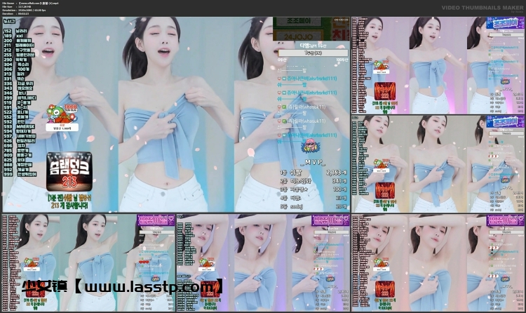1214、AfreecaTv韩国BJ唐蕾精选热舞合集[30v6.4G]