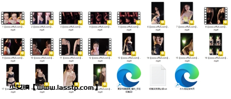 1317、漂漂直播汐汐酱精选舞蹈合集[20v2.13G]